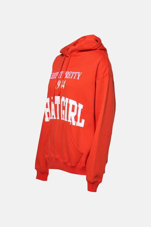 Sweater met kap Rood - TALLY WEIJL