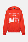 Sweater met kap Rood - TALLY WEIJL