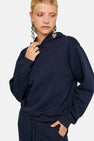 Sweater met kap blauw - TALLY WEIJL