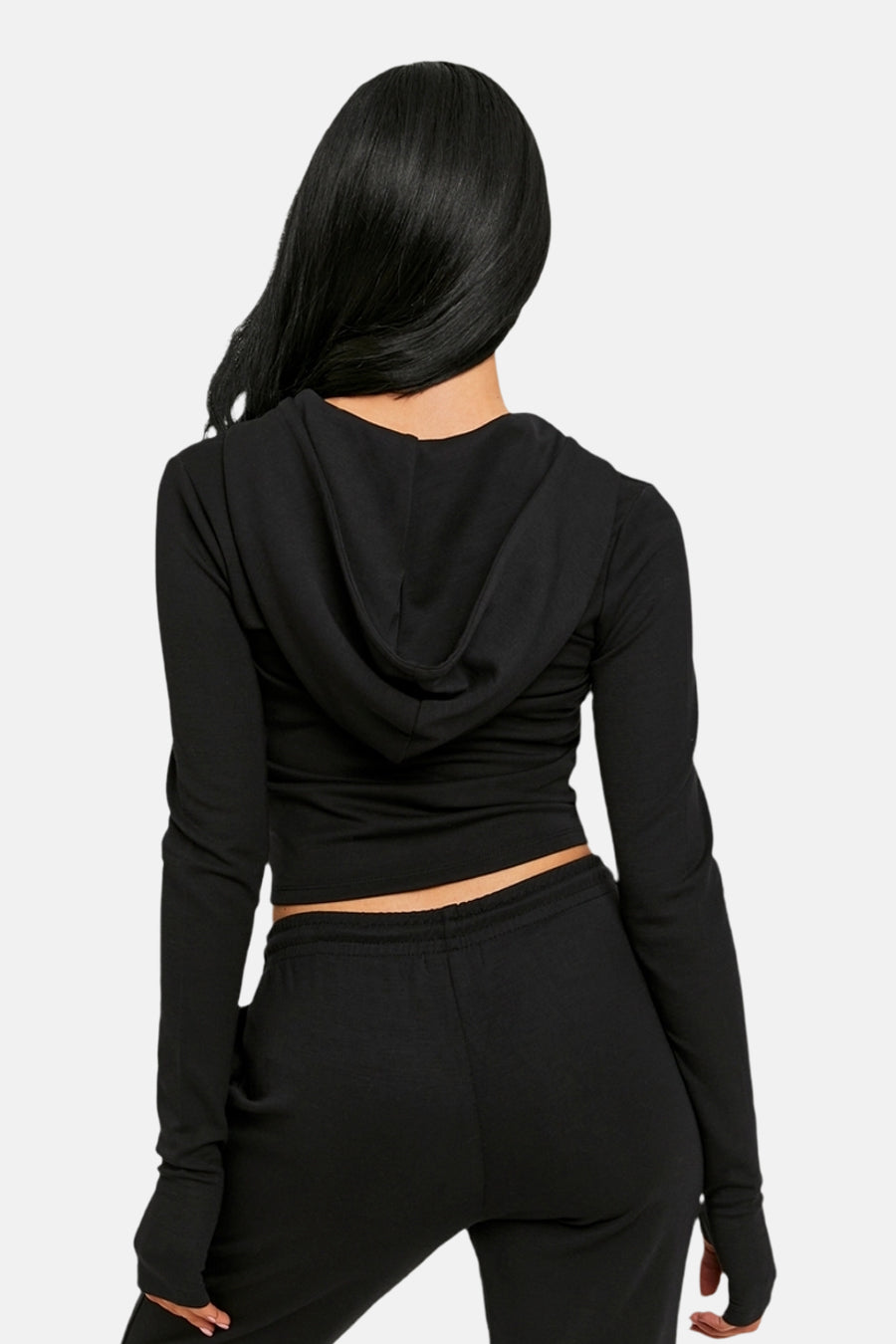 Sweat à capuche - noir