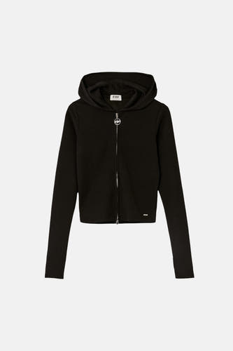 Sweat à capuche - noir