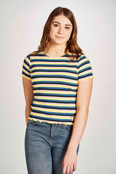 Top - blauw