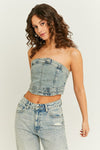 Blouse (zonder mouwen) Denim - TALLY WEIJL