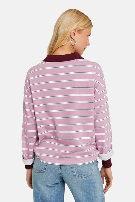 T-shirt met lange mouwen - roze