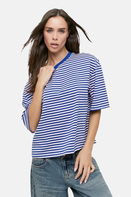 T-shirt met korte mouwen - blauw