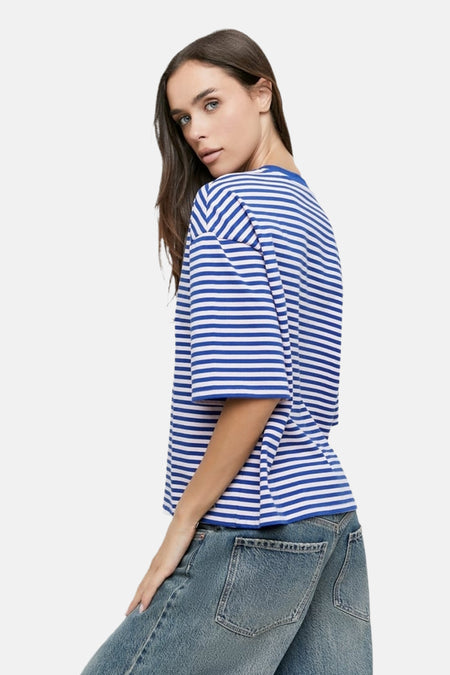 T-shirt met korte mouwen - blauw