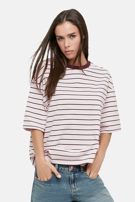 T-shirt met korte mouwen - roze