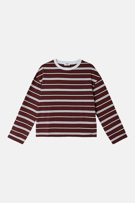 T-shirt met lange mouwen - Bordeaux