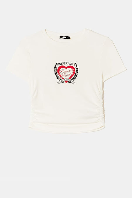T-shirt à manches courtes - blanc