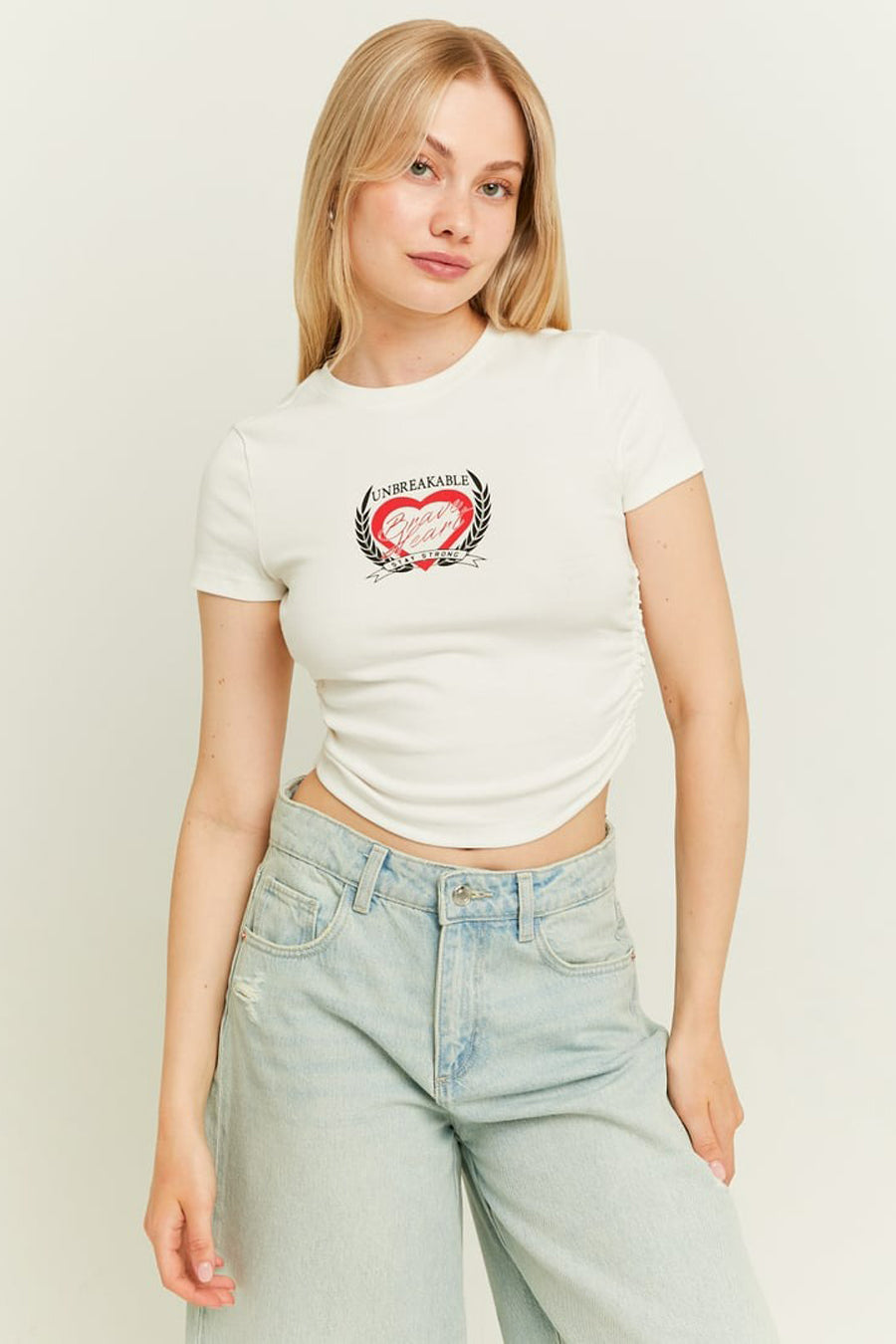 T-shirt met korte mouwen - wit