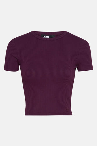 T-shirt à manches courtes - violet - TALLY WEIJL