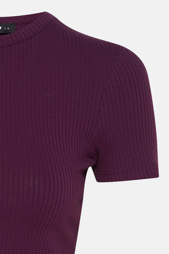 T-shirt à manches courtes - violet - TALLY WEIJL