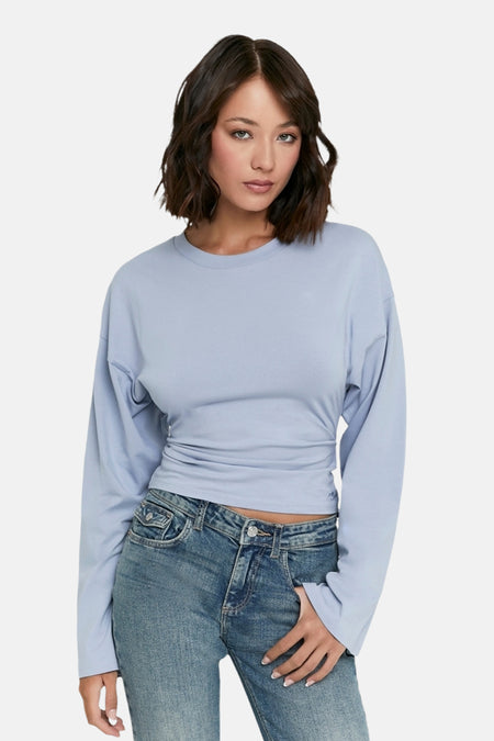 T-shirt met lange mouwen - blauw