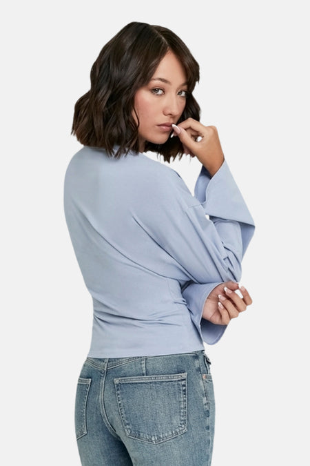 T-shirt met lange mouwen - blauw