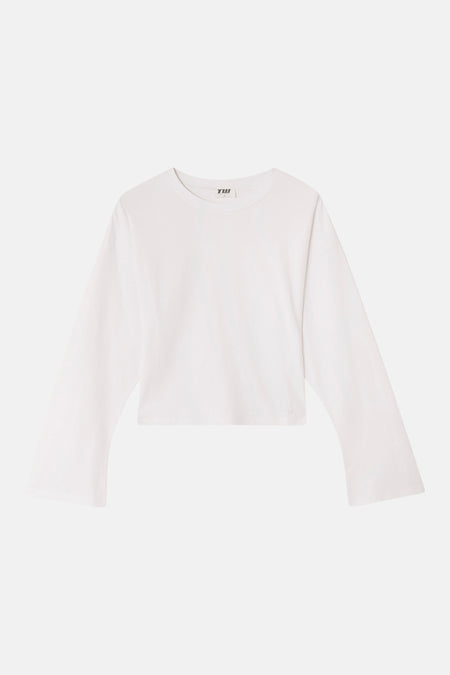 T-shirt met lange mouwen - wit