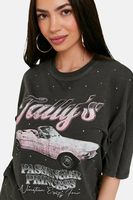 T-shirt (korte mouwen) Grijs - TALLY WEIJL