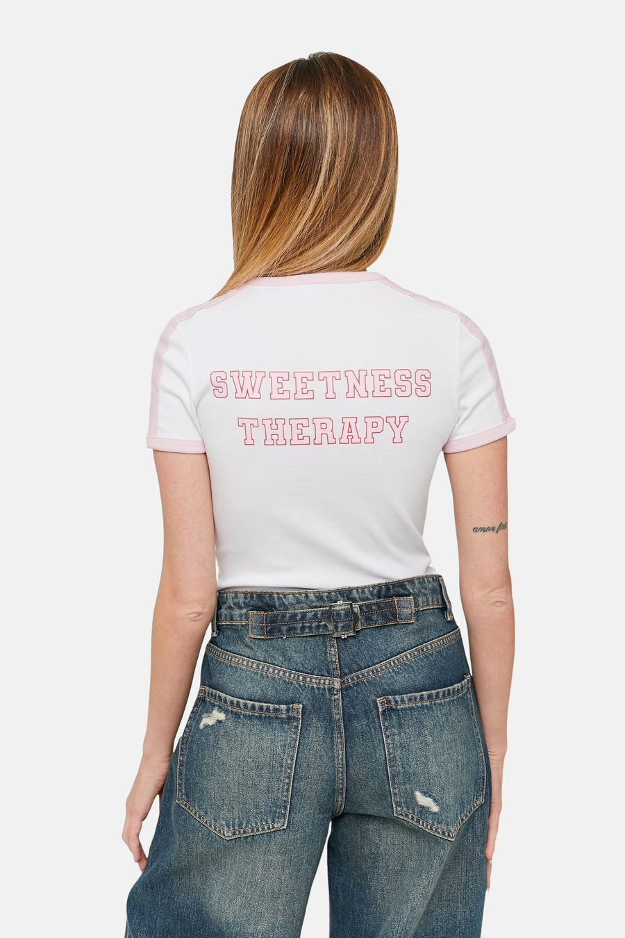 T-shirt à manches courtes - blanc - TALLY WEIJL