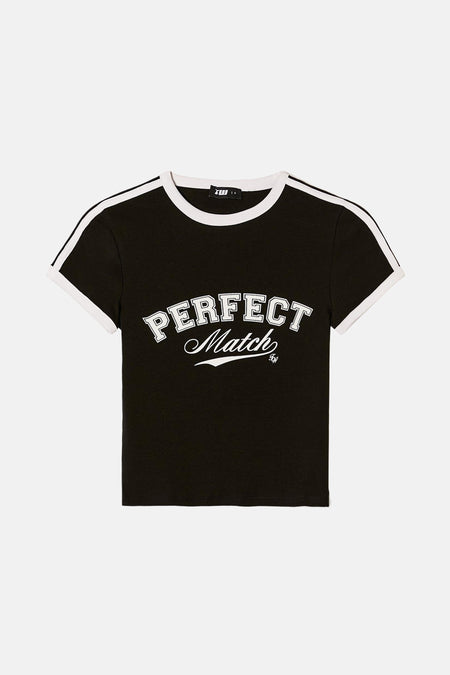 T-shirt (korte mouwen) Zwart - TALLY WEIJL