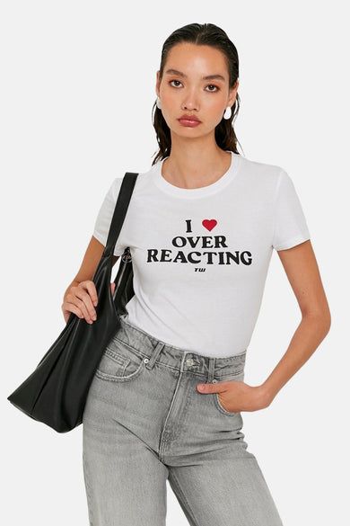 T-shirt (korte mouwen) wit - TALLY WEIJL