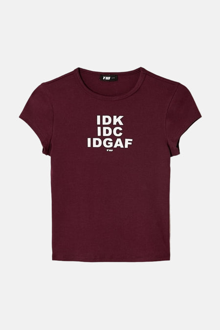 T-shirt - Bordeaux