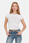 T-shirt (korte mouwen) Wit - TALLY WEIJL