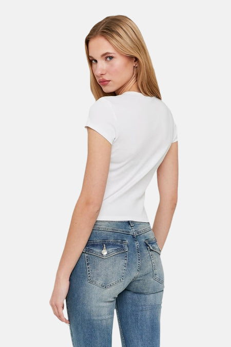 T-shirt (korte mouwen) Wit - TALLY WEIJL