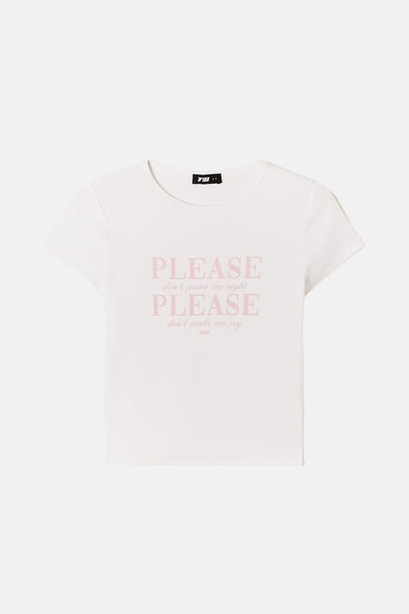 T-shirt (korte mouwen) Wit - TALLY WEIJL