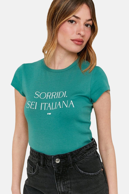 T-shirt (korte mouwen) Groen - TALLY WEIJL