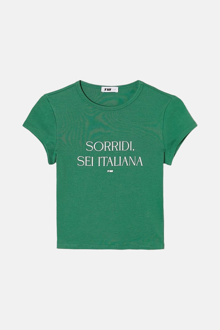 T-shirt (korte mouwen) Groen - TALLY WEIJL