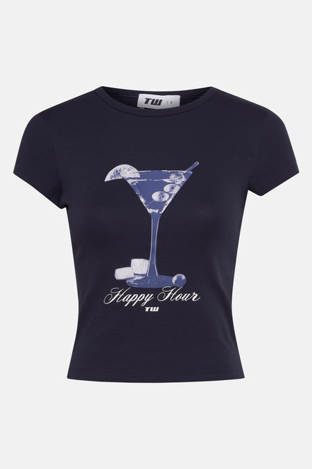 T-shirt (korte mouwen) Blauw - TALLY WEIJL