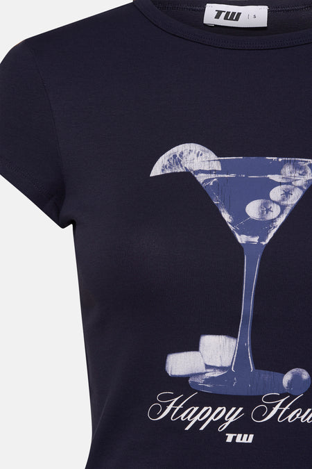 T-shirt (korte mouwen) Blauw - TALLY WEIJL
