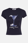 T-shirt (korte mouwen) Blauw - TALLY WEIJL