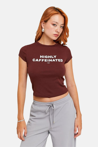 T-shirt (manches courtes) Rouge - TALLY WEIJL