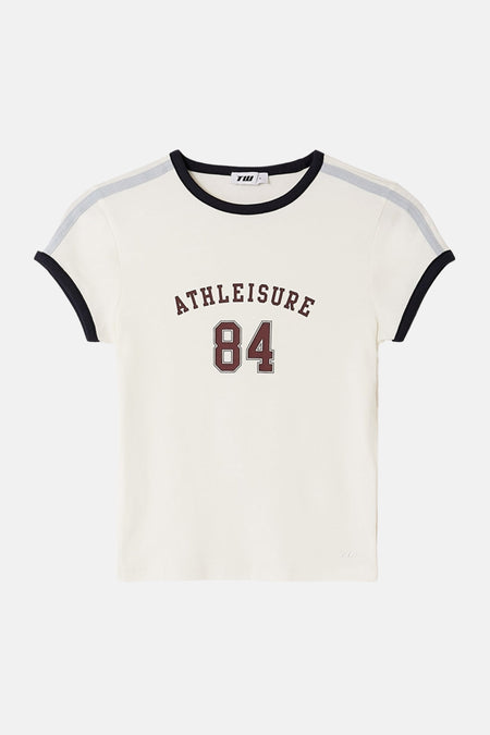 T-shirt met korte mouwen - wit