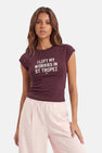 T-shirt - Paars