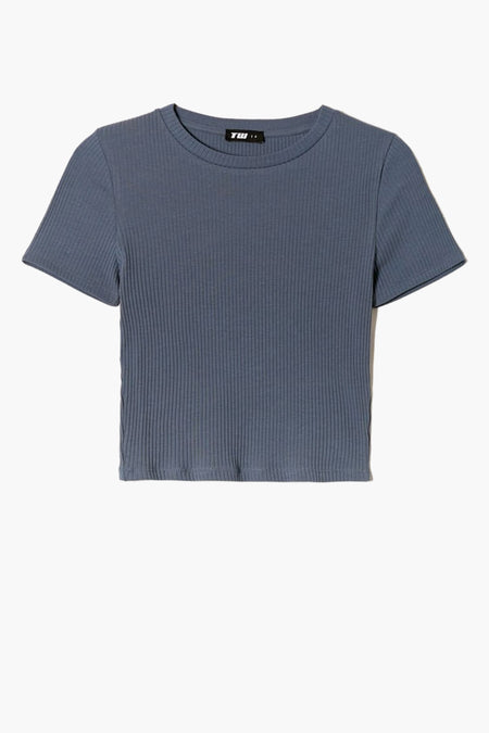 T-shirt met korte mouwen - blauw