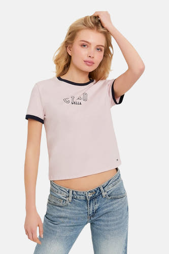 T-shirt - roze