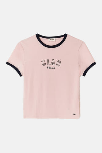 T-shirt - roze