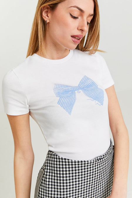 T-shirt (manches courtes) Blanc - TALLY WEIJL