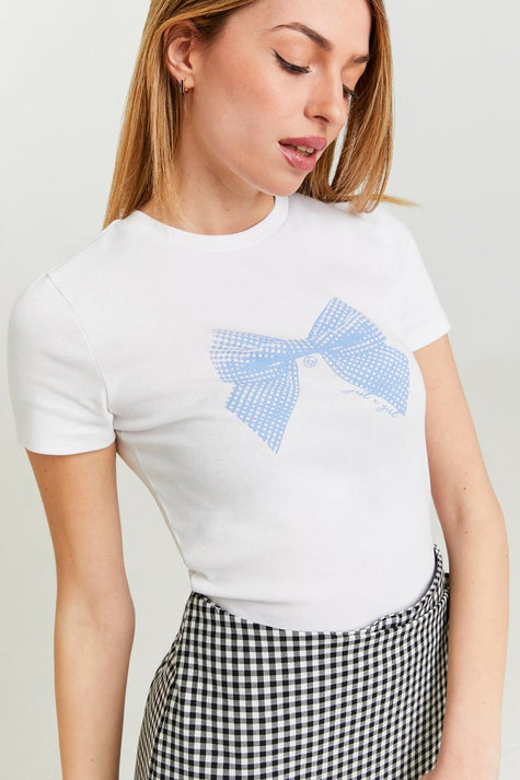 T-shirt (korte mouwen) Wit - TALLY WEIJL