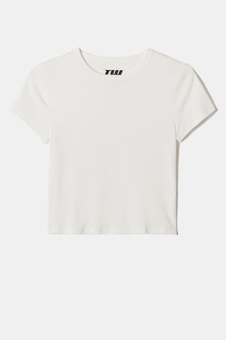 Top (korte mouwen) Wit - TALLY WEIJL