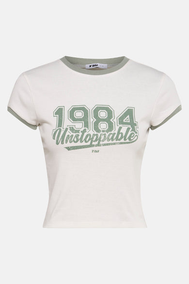 T-shirt (manches courtes) Blanc - TALLY WEIJL