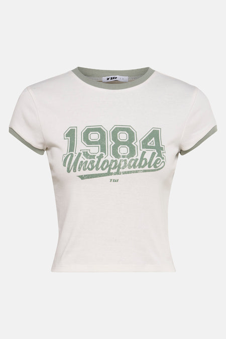 T-shirt (korte mouwen) Wit - TALLY WEIJL