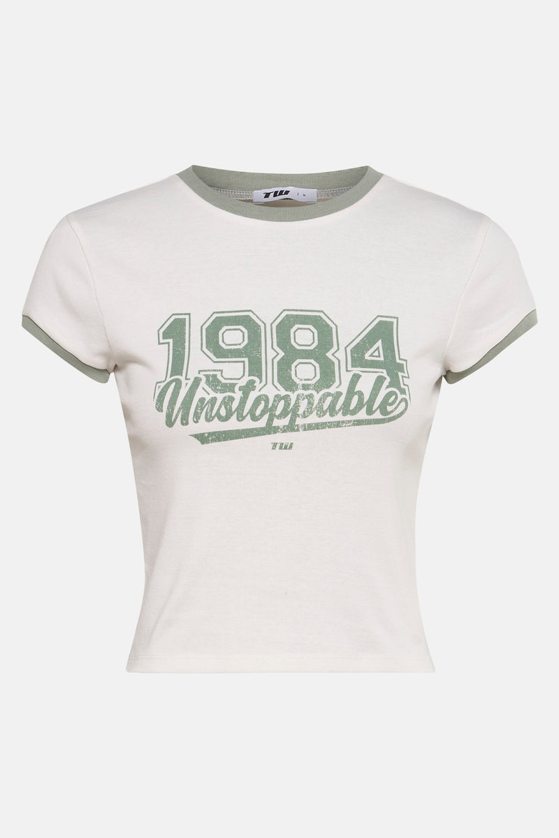 T-shirt (korte mouwen) Wit - TALLY WEIJL