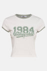 T-shirt met korte mouwen - Ecru