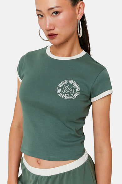 T-shirt (manches courtes) Vert - TALLY WEIJL