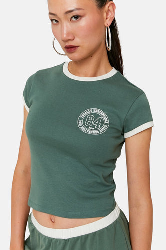 T-shirt met korte mouwen - groen