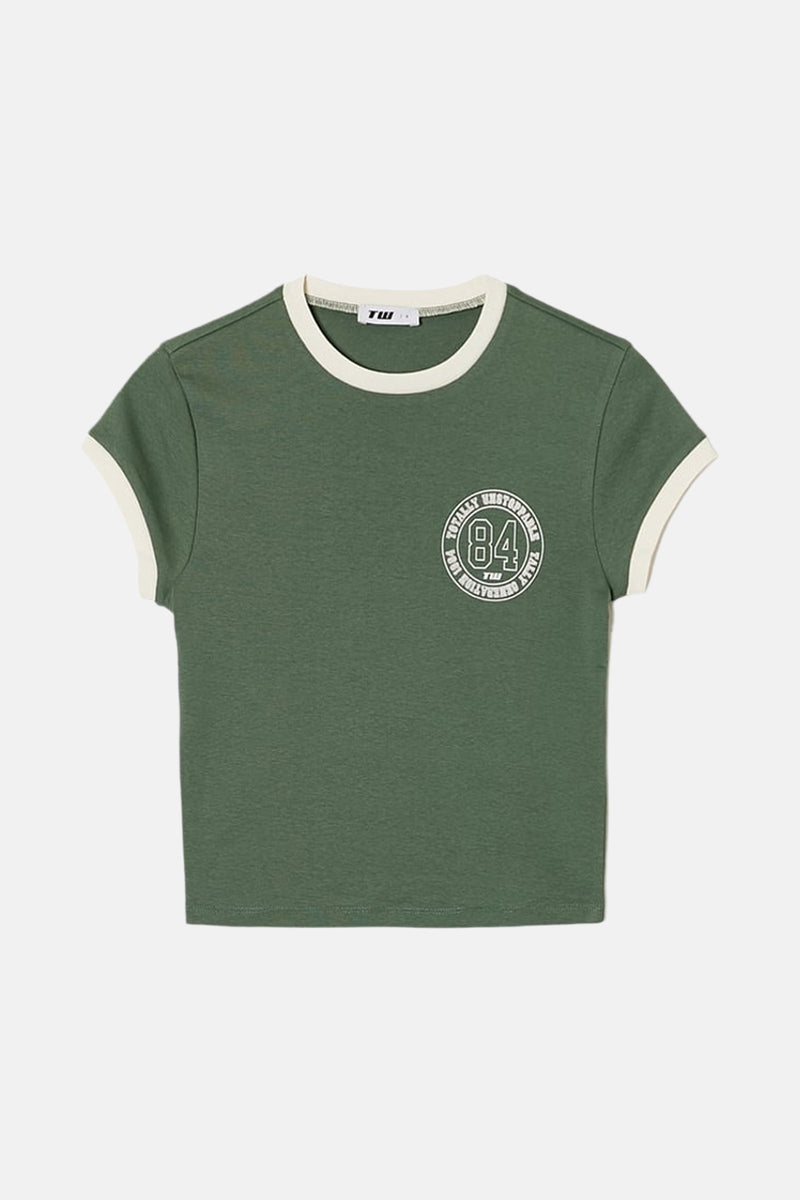T-shirt (manches courtes) Vert - TALLY WEIJL