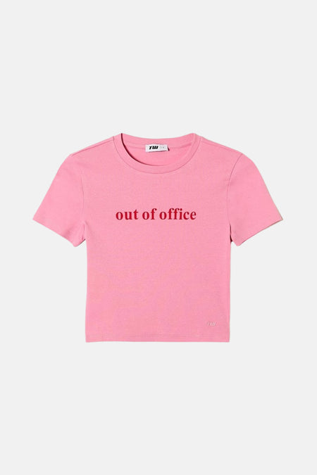 T-shirt (korte mouwen) Roze - TALLY WEIJL