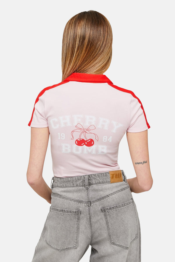 T-shirt (manches courtes) Rose - TALLY WEIJL